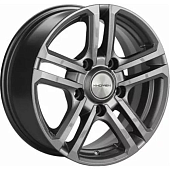 Диски Khomen KHW 1602 6.5x16 5*139.7 ET40 DIA98.5 Gray-FP Литой купить с бесплатной доставкой в пункты выдачи в Петербурге